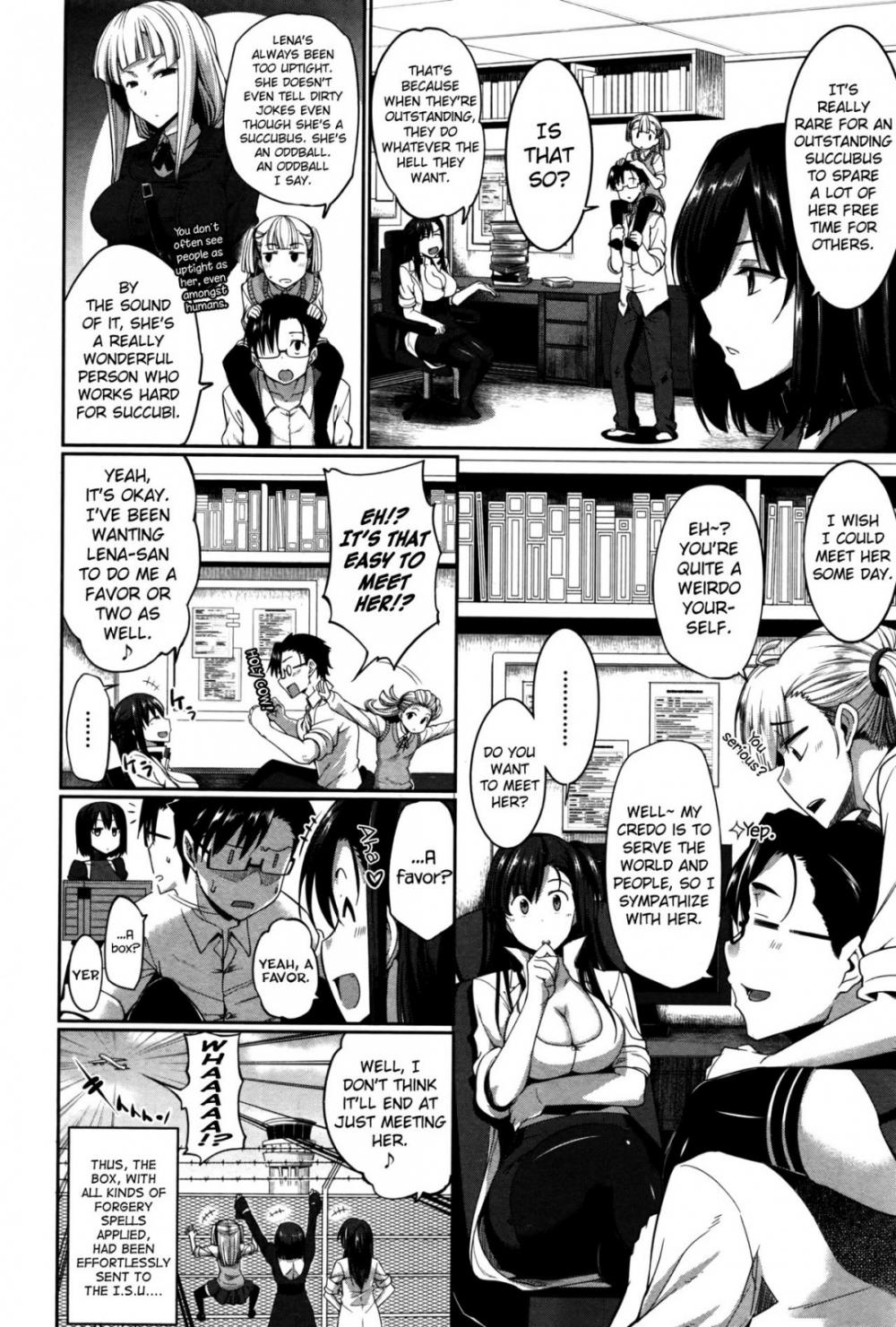 Hentai Manga Comic-Succubi's Supporter!-Chapter 4-4